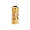 Homeplus+ ATC 1/4 in. Compression X 1/4 in. D Compression Yellow Brass Union 6JC120110701047 - alternate 2